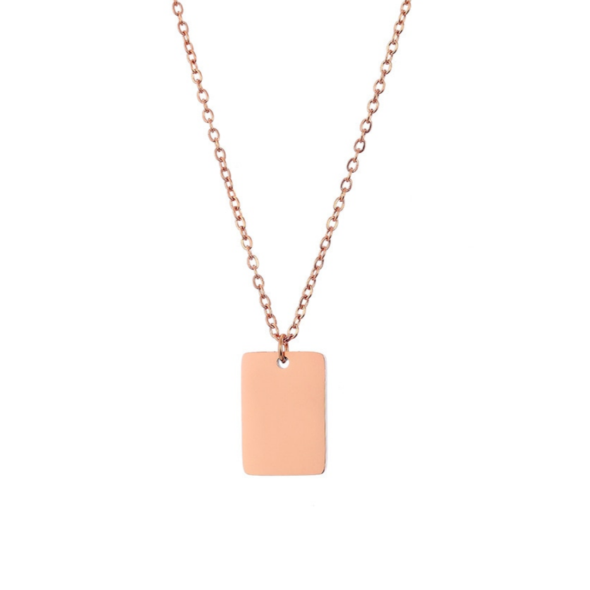 Tiny Tag Necklace