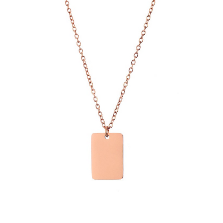 Tiny Tag Necklace