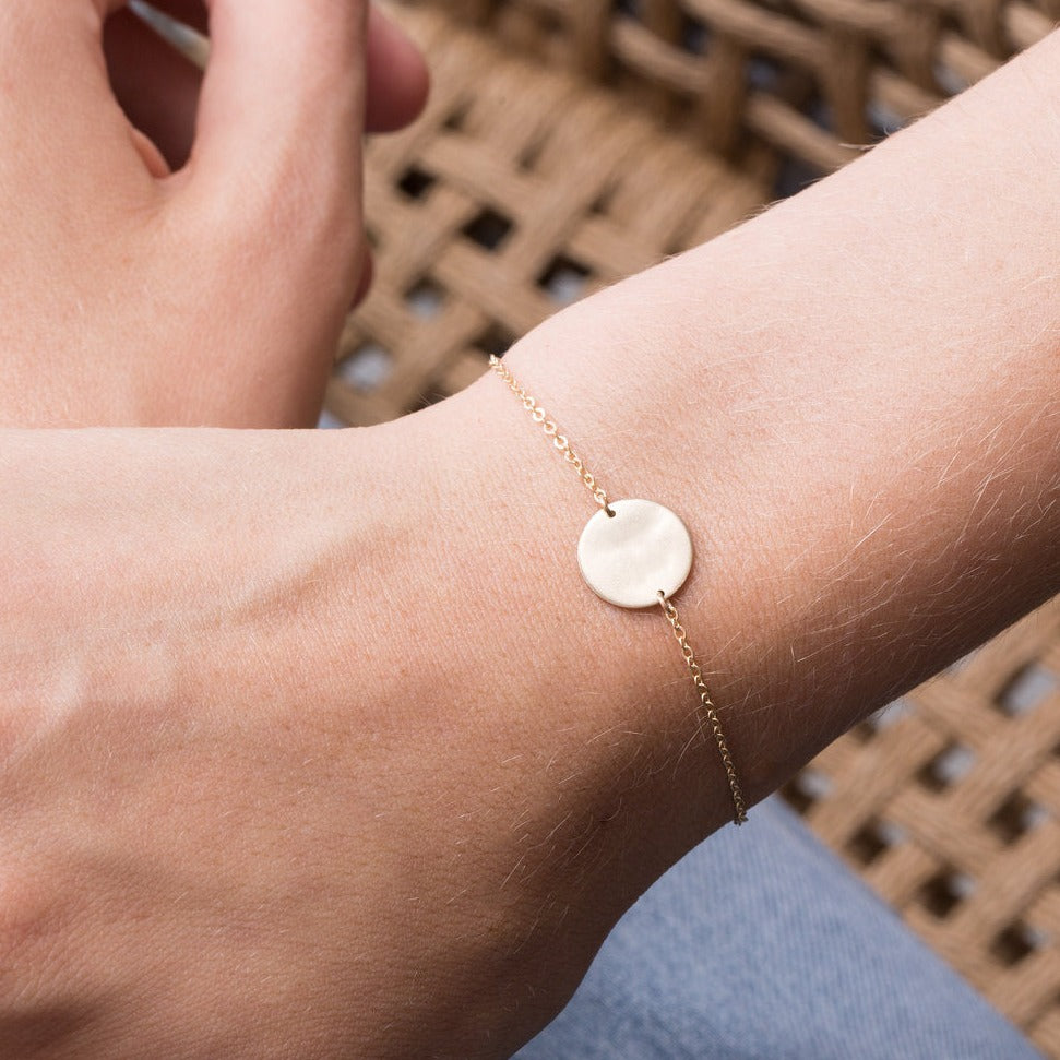Circle Pendant Bracelet