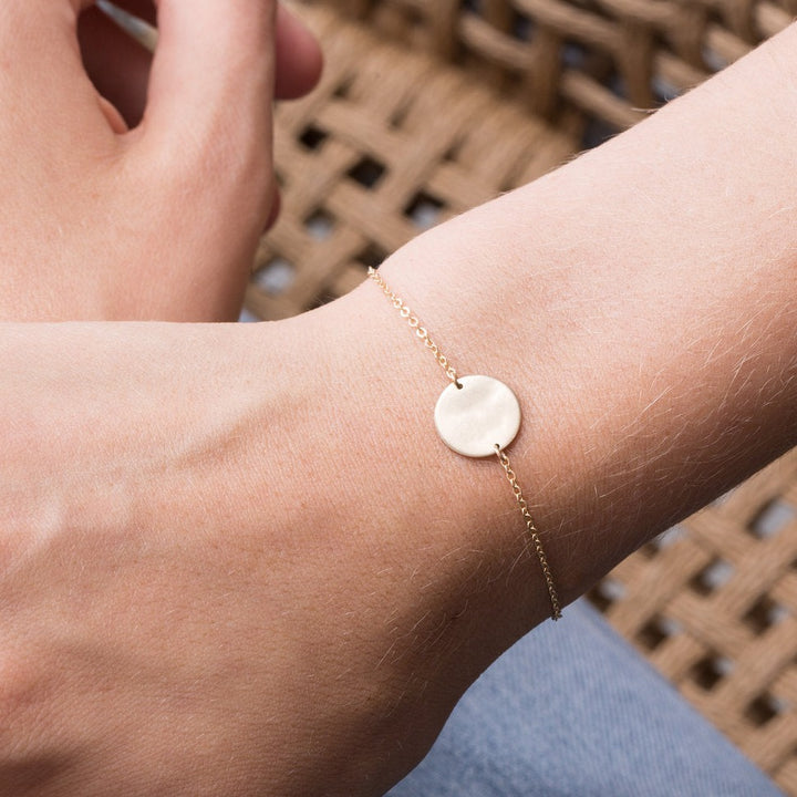 Circle Pendant Bracelet