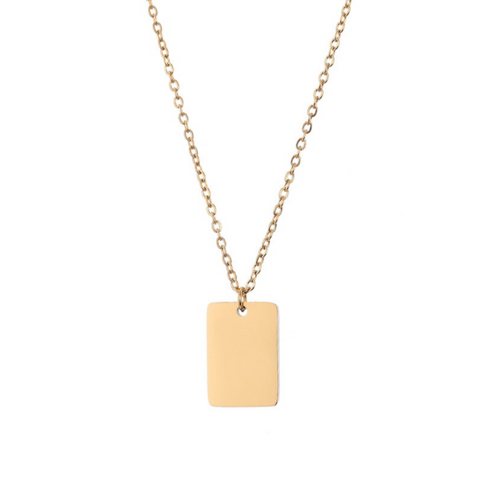 Tiny Tag Necklace